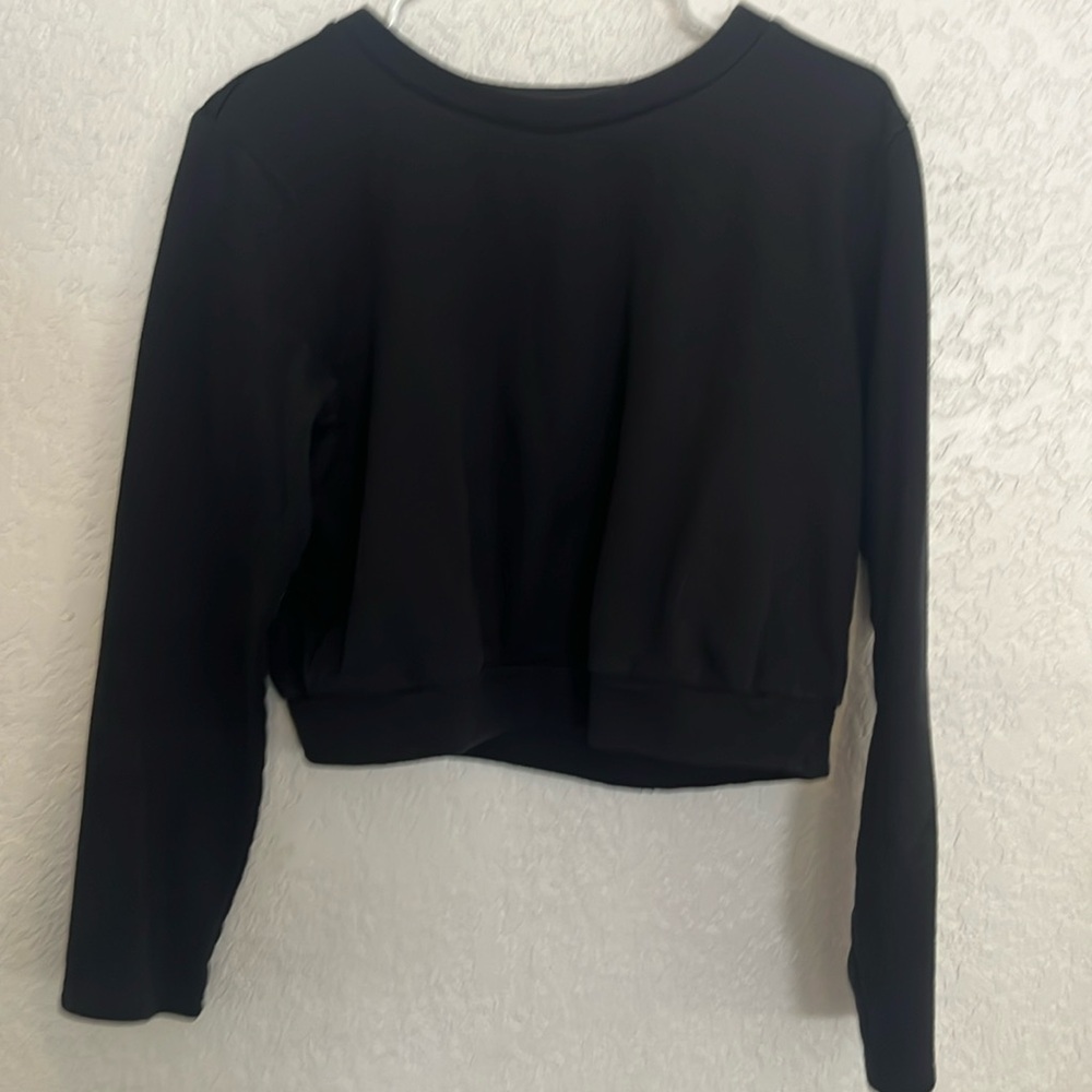 Alo cropped sweater